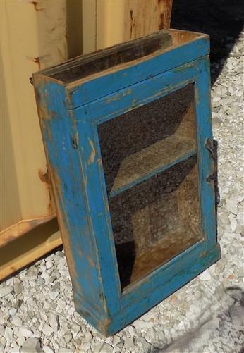 Medicine Cabinet - Medicine Cabinet, Vintage Wood Display Case, Wall Mount Cupboard, Shadow Box A11 by The Old Grainery (1...