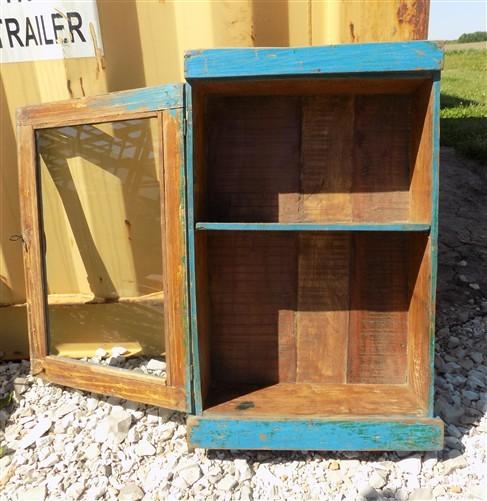 Medicine Cabinet - Medicine Cabinet, Vintage Wood Display Case, Wall Mount Cupboard, Shadow Box A11 by The Old Grainery (1...