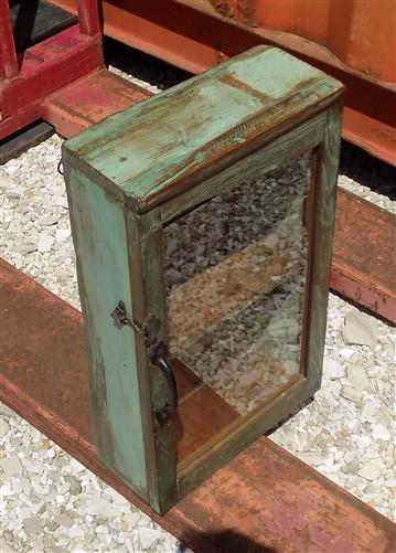 Medicine Cabinet - Medicine Cabinet, Vintage Wood Display Case, Wall Mount Cupboard, Shadow Box A10 by The Old Grainery (1...
