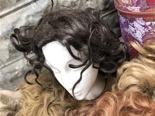 Wig - 15 Womens Wigs, Vintage Lot Short Curly Synthetic Hair Wigs Costume Cosplay by The Old Grainery (auburn, ava gabor,...