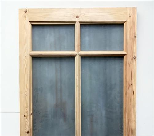 Door - French Single Door (30x80.5) 6 Pane Frosted Glass, Door European Styled, FM6-A by The Old Grainery (antique doors,...