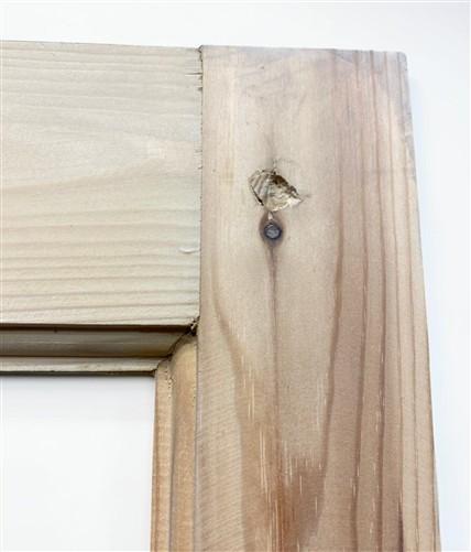 Door - French Single Door (30x80.5) 6 Pane Frosted Glass, Door European Styled, FM6-A by The Old Grainery (antique doors,...