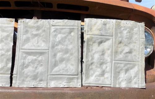 salvaged tin - 4 Tin Sheet Pieces, Art Craft Accent Tin, Decorative, Backsplash, Reclaimed H by The Old Grainery (accent,...