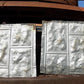 salvaged tin - 4 Tin Sheet Pieces, Art Craft Accent Tin, Decorative, Backsplash, Reclaimed H by The Old Grainery (accent,...