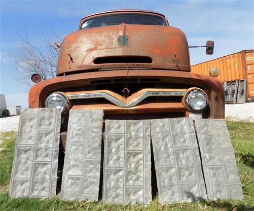 Reclaimed tin - 5 Tin Sheet Pieces, Art Craft Accent Tin, Decorative, Backsplash, Reclaimed I by The Old Grainery (art, ba...