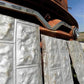 Reclaimed tin - 5 Tin Sheet Pieces, Art Craft Accent Tin, Decorative, Backsplash, Reclaimed I by The Old Grainery (art, ba...