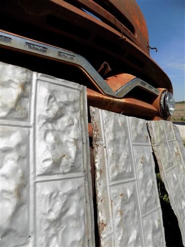 Reclaimed tin - 5 Tin Sheet Pieces, Art Craft Accent Tin, Decorative, Backsplash, Reclaimed I by The Old Grainery (art, ba...
