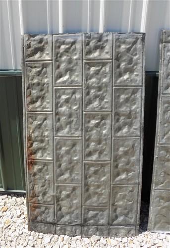 Reclaimed tin - 3 Tin Sheet Pieces, Art Craft Accent Tin, Decorative, Backsplash, Reclaimed K by The Old Grainery (art, ba...