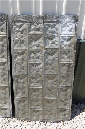 Reclaimed tin - 3 Tin Sheet Pieces, Art Craft Accent Tin, Decorative, Backsplash, Reclaimed K by The Old Grainery (art, ba...