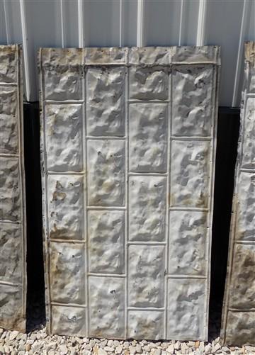 Reclaimed tin - 3 Tin Sheet Pieces, Art Craft Accent Tin, Decorative, Backsplash, Reclaimed K by The Old Grainery (art, ba...