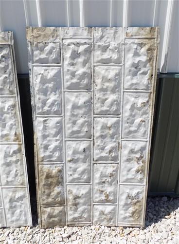 Reclaimed tin - 3 Tin Sheet Pieces, Art Craft Accent Tin, Decorative, Backsplash, Reclaimed K by The Old Grainery (art, ba...