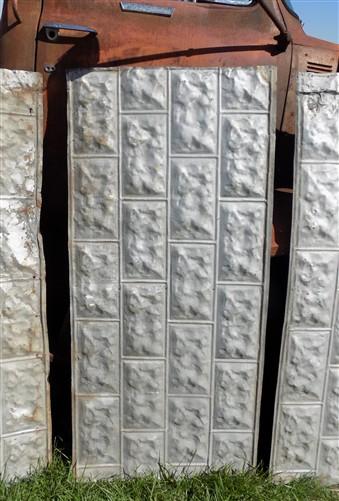 Reclaimed tin - 3 Tin Sheet Pieces, Art Craft Accent Tin, Decorative, Backsplash, Reclaimed L by The Old Grainery (accent,...