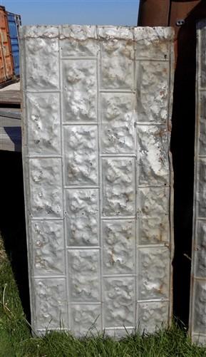 Reclaimed tin - 3 Tin Sheet Pieces, Art Craft Accent Tin, Decorative, Backsplash, Reclaimed L by The Old Grainery (accent,...