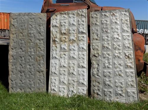 Reclaimed tin - 3 Tin Sheet Pieces, Art Craft Accent Tin, Decorative, Backsplash, Reclaimed M by The Old Grainery (art, ba...