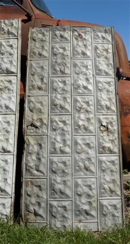 Reclaimed tin - 3 Tin Sheet Pieces, Art Craft Accent Tin, Decorative, Backsplash, Reclaimed M by The Old Grainery (art, ba...