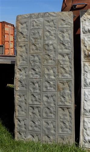 Reclaimed tin - 3 Tin Sheet Pieces, Art Craft Accent Tin, Decorative, Backsplash, Reclaimed M by The Old Grainery (art, ba...