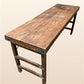 Tables - Rustic Folding Table (68.5x22) Dining Room Table Kitchen Island Sofa Table B130 by The Old Grainery (dining table...
