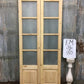 Door - French Double Door (36x80) 4 Pane Frosted Glass Door European Styled EM10 by The Old Grainery (antique doors, barn...