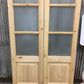 Door - French Double Door (36x80) 4 Pane Frosted Glass Door European Styled EM10 by The Old Grainery (antique doors, barn...