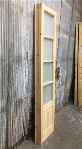 Door - French Double Door (36x80) 4 Pane Frosted Glass Door European Styled EM10 by The Old Grainery (antique doors, barn...