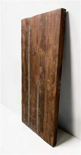 table - Wood Folding Table, (70x32.5) Reclaimed Wood Dining Table, Kitchen Island A156 by The Old Grainery (dining table,...