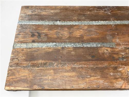 table - Wood Folding Table, (70x32.5) Reclaimed Wood Dining Table, Kitchen Island A156 by The Old Grainery (dining table,...