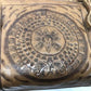 leather bag - Mexican Aztec Sun Calendar Hand Tooled Leather Purse Handbag Satchel Vintage Bag by The Old Grainery (aztec,...