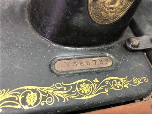 Sewing Machine - 1922 Singer Filigree Sewing Machine, Electric Model 99 Attachments Case Parts by The Old Grainery (1922,...