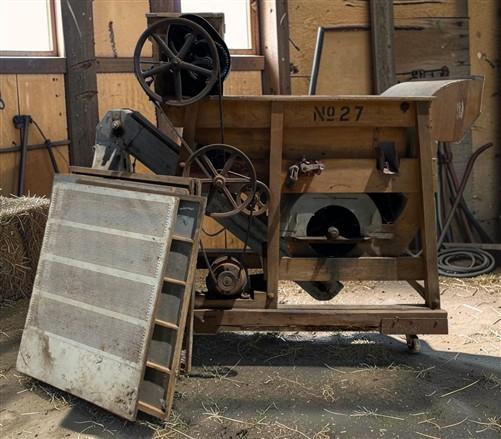 Antique A.T. Ferrell The Clipper No. 27 Seed Cleaner Grain Separator Belt Driven