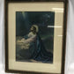 Wall Art - Heinrich Hofmann Christ in the Garden Gethsemane, Vintage Framed Religious Art by The Old Grainery (art, christ...