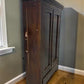 Wood Armoire, Vintage Bedroom Wardrobe, Storage Closet, Clothes Closet Cabinet A