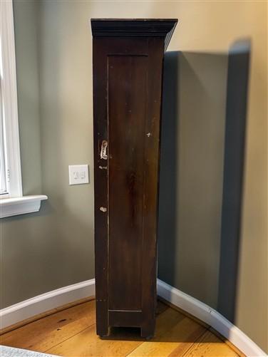 Wood Armoire, Vintage Bedroom Wardrobe, Storage Closet, Clothes Closet Cabinet A