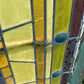 Antique Stained Glass Window, Panel Architectural Salvage Victorian Art Glass, A