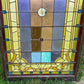 Antique Stained Glass Window, Panel Architectural Salvage Victorian Art Glass, A
