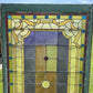 Antique Stained Glass Window, Panel Architectural Salvage Victorian Art Glass, B