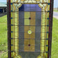 Antique Stained Glass Window, Panel Architectural Salvage Victorian Art Glass, B