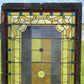 Antique Stained Glass Window, Panel Architectural Salvage Victorian Art Glass, B