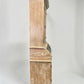 Curved Door 6'10" Natural Kitchen Cabinet, Kitchen Storage, Pantry Cupboard, C