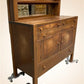 Mission Oak Sideboard Buffet, Vintage Cabinet with Mirror, Arts & Crafts Server