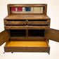Mission Oak Sideboard Buffet, Vintage Cabinet with Mirror, Arts & Crafts Server