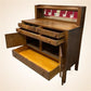 Mission Oak Sideboard Buffet, Vintage Cabinet with Mirror, Arts & Crafts Server