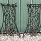 2 Treadle Sewing Machine Cast Iron Base Legs, Ends Industrial Age Table Singer O