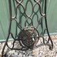 2 Treadle Sewing Machine Cast Iron Base Legs, Ends Industrial Age Table Singer O