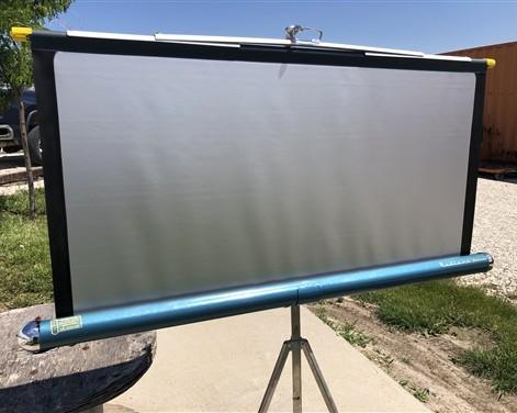 Projector Movie Slide Screen, Film Projection, Vintage Radiant Colormaster