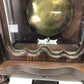 Ornate Wall Clock, Antique Hanging Vienna Regulator Style Timepiece w/Key