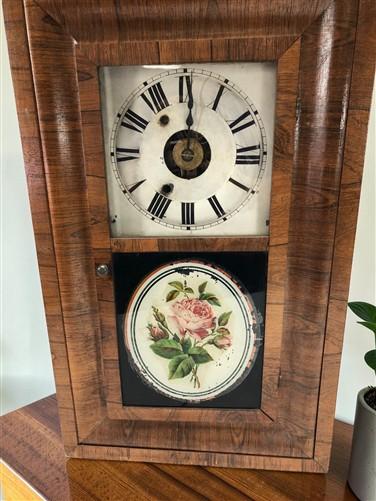 1800s Seth Thomas Clock, Antique Ogee Wind Up Mantel Shelf Clock Parts Repair
