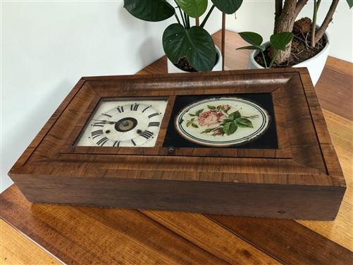 1800s Seth Thomas Clock, Antique Ogee Wind Up Mantel Shelf Clock Parts Repair