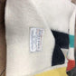 1960s Polar Star Blanket, Vintage JcPenney 100% Wool Golden Dawn 4 Stripe Cover