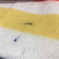 1960s Polar Star Blanket, Vintage JcPenney 100% Wool Golden Dawn 4 Stripe Cover