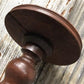 3' Elegant Wood Pedestal, Round Display Base, Vintage Architectural Show Stand